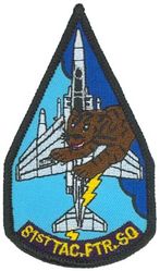 81st Tactical Fighter Squadron F-4G
