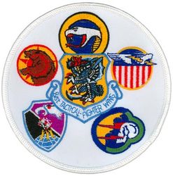 81st Tactical Fighter Wing Gaggle
Gaggle: 78th Tactical Fighter Squadron, 91st Tactical Fighter Squadron, 92d Tactical Fighter Squadron, 510th Tactical Fighter Squadron, 527th Aggressor Squadron & 81st Tactical Fighter Wing. 
