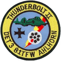 81st Tactical Fighter Wing Detachment 3
