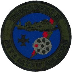 81st Tactical Fighter Wing Detachment 3
Keywords: subdued