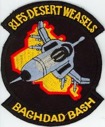 81st Fighter Squadron F-4G
