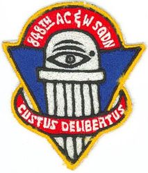 848th Aircraft Control and Warning Squadron
