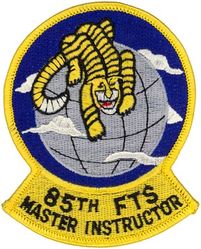 85th Flying Training Squadron Master Instructor
