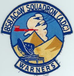 858th Aircraft Control and Warning Squadron
