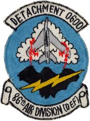 86th Air Division (Defense) Detachment 0600
