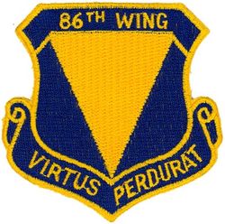 86th Wing
Translation: VIRTUS PERDURAT = Courage Will Endure
