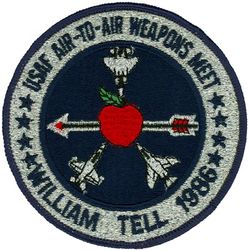 United States Air Force Air-to-Air Weapons Meet William Tell 1986
