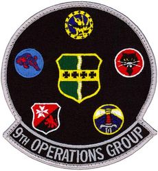 9th Operations Group Gaggle
Gaggle consists of (clockwise from top): 1st Reconnaissance Squadron, 5th Reconnaissance Squadron, 9th Operations Support Squadron, 1st Expeditionary Reconnaissance Squadron & 99th Reconnaissance Squadron.
