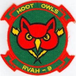 Reconnaissance Heavy Attack Squadron 9 (RVAH-9) 
Established as Composite Squadron Nine (VC-9) in Jan 1953. Redesignated Heavy Attack Squadron Nine (VAH-9) "Hoot Owls" on 1 Nov 1955; Reconnaissance Attack Squadron Nine (RVAH-9) in Jun 1964. Disestablished: 30 Sep 1977.

North American RA-5C Vigilante, 1964-1977

