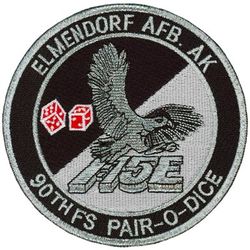 90th Fighter Squadron F-15E Pilot
