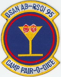 90th Fighter squadron Osan Deployment 1995
