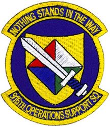 916th Operations Support Squadron
