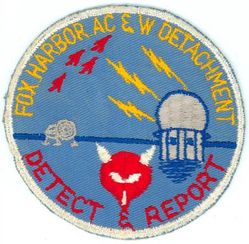 921st Aircraft Control and Warning Squadron Detachment 1
