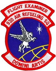 93d Air Refueling Squadron Flight Examiner
Translation: DOMINI ARTIS = Masters of the Art
