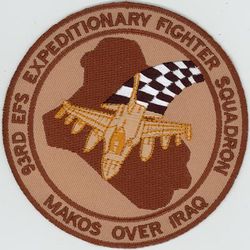 93d Expeditionary Fighter Squadron Operation IRAQI FREEDOM 2009
Keywords: desert