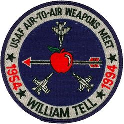 United States Air Force Air-to-Air Weapons Meet William Tell 1994
