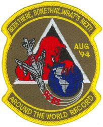 96th Bomb Squadron Around the World Record 1994
