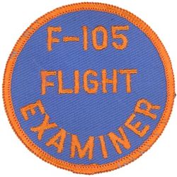 Tactical Air Command F-105 Thunderchief Flight Examiner
