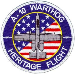 Air Combat Command Heritage Flight Program A-10 Warthog
