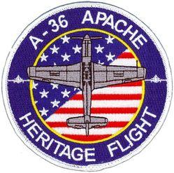 Air Combat Command Heritage Flight Program A-36 Apache
