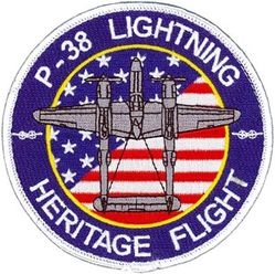 Air Combat Command Heritage Flight Program P-38 Lightning
