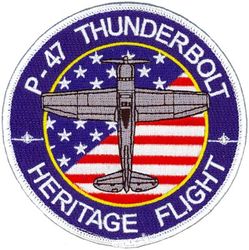 Air Combat Command Heritage Flight Program P-47 Thunderbolt
