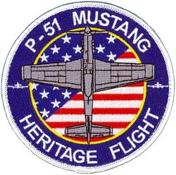 Air Combat Command Heritage Flight Program P-51 Mustang
