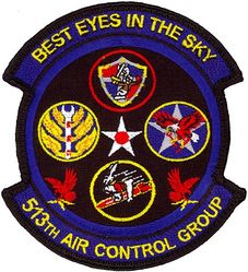 513th Air Control Group Gaggle
Gaggle consists of (from top): 513th Operations Support Squadron, 513th Aircraft Generation Squadron, 970 Airborne Air Control & 513th Maintenance Squadron.
