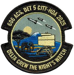 606th Air Control Squadron Detachment 5 Combined Joint Task Force – Horn of Africa 2025
