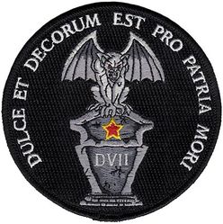 507th Air Defense Aggressor Squadron Morale
Translation: DULCE ET DECORUM EST PRO PATRIA MORI = It is sweet and right to die for your country
