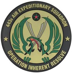 443d Air Expeditionary Squadron Operation INHERENT RESOLVE
Keywords: PVC