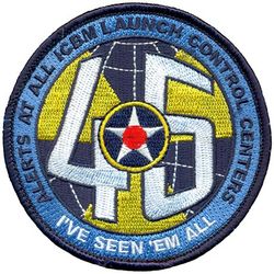 20th Air Force ICBM Launch Control Centers Alerts 45th Anniversary

