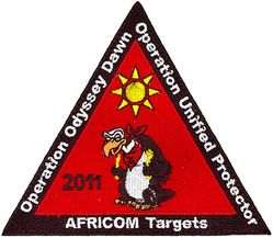 US Air Forces Africa Targets Operations ODYSSEY DAWN & UNIFIED PROTECTOR 2011
