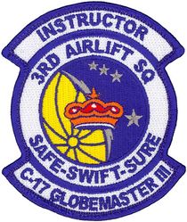 3d Airlift Squadron Instructor
