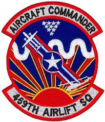 459th Airlift Squadron Aircraft Commander
