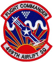459th Airlift Squadron Flight Commander
