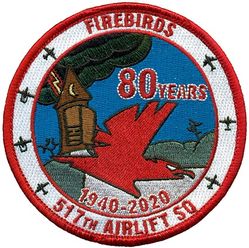 517th Airlift Squadron 80th Anniversary 
