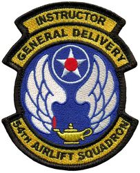 54th Airlift Squadron Instructor
