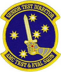 Air Mobility Command Test and Evaluation Squadron Senior Test Director
