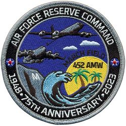 452d Air Mobility Wing 75th Anniversary
