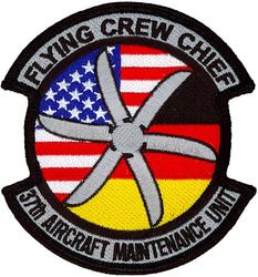 37th Aircraft Maintenance Unit Flying Crew Chief
