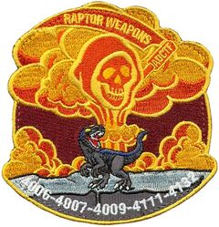 412th Aircraft Maintenance Squadron F-22 Weapons Air Dominance Combined Test Force
