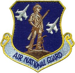 Air National Guard F-16
Metallic silver threads
