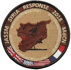 609th Air Operations Center SYRIA RESPONSE 2018
