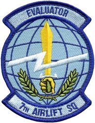 7th Airlift Squadron Evaluator

