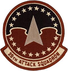 20th Attack Squadron
Keywords: desert
