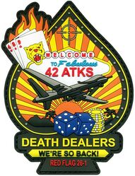 42d Attack Squadron Exercise RED FLAG 2026-1
Keywords: PVC