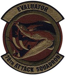 78th Attack Squadron Evaluator
Keywords: OCP