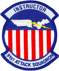 91st Attack Squadron Instructor
