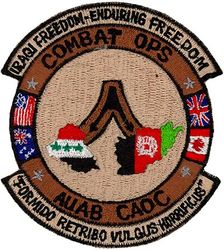 Combat Air Operations Center Al Udeid Air Base Operations IRAQI FREEDOM and ENDURING FREEDOM 
Keywords: desert